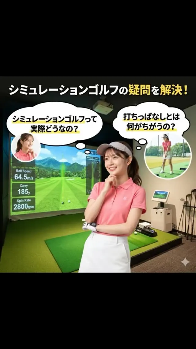 #八王子 #ゴルフ #シミュレーションゴルフ #トラックマン...